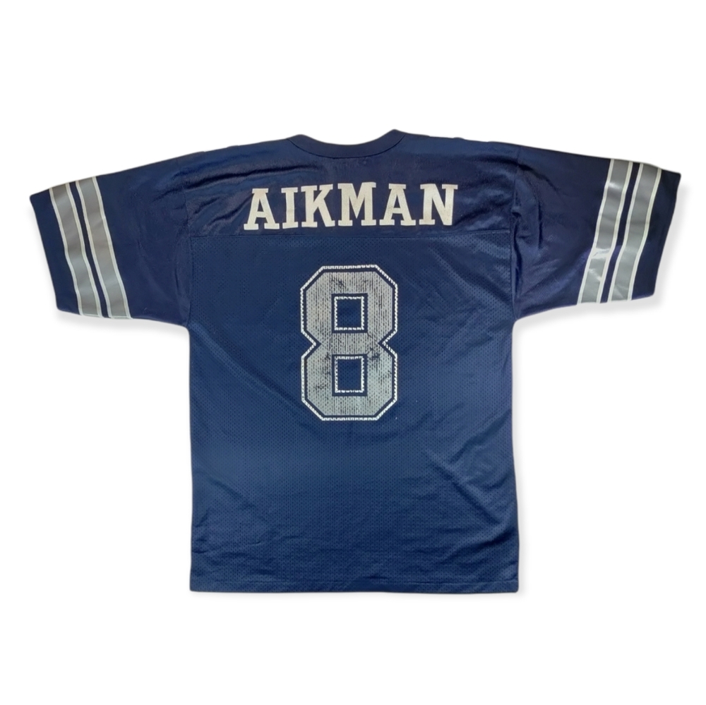 Vintage Men's Logo Athletic Dallas Cowboys Troy Aikman #8 Football Jersey Medium